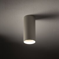 Deckenstrahler in Grau Metall GU10 rund Ø5,5 cm...