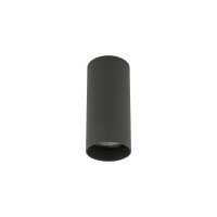 Grauer Deckenstrahler Metall GU10 rund Ø5,5 cm...