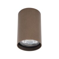 Einbauspot Metall akzentuiert Ø5,5 cm GU10 Schokolade