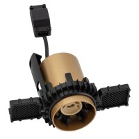 Einbauspot Metall akzentuiert rund Ø5,5 cm GU10 in...