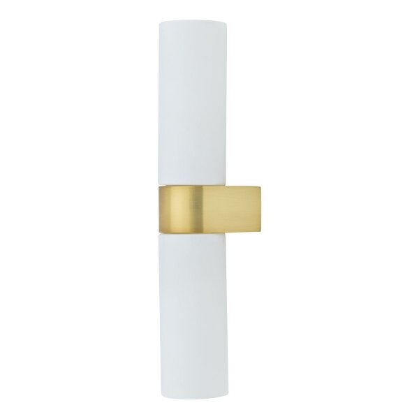 Up Down Wandlampe blendarm in Messing G9 IP44 T:7 cm