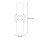Up Down Wandlampe blendarm in Messing G9 IP44 T:7 cm