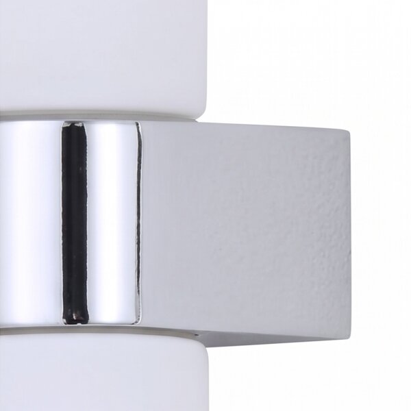 Up Down Wandlampe blendarm in Chrom G9 IP44 H:29,5 cm