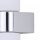 Up Down Wandlampe blendarm in Chrom G9 IP44 H:29,5 cm