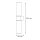 Up Down Wandlampe blendarm in Chrom G9 IP44 H:29,5 cm