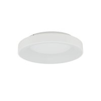 Weiße LED Deckenleuchte Metall rund Ø 48 cm...