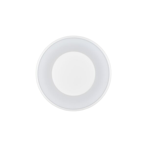 Weiße LED Deckenleuchte Metall Ø 38 cm 2700 lm 32 W