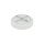 Weiße LED Deckenleuchte Metall Ø 38 cm 2700 lm 32 W