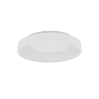 LED Deckenlampe blendarm Wei&szlig; Metall &Oslash;48 cm 4300 lm