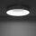 LED Deckenlampe blendarm Weiß Metall Ø48 cm 4300 lm