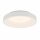 LED Deckenlampe blendarm Weiß Metall Ø48 cm 4300 lm