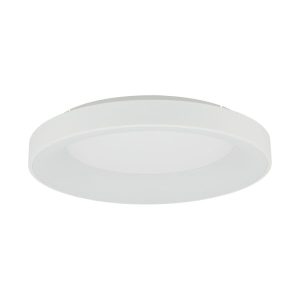 LED Deckenlampe blendarm Weiß Metall Ø60 cm neutralweiß