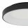 LED Deckenleuchte Metall 60 W Schwarz blendarm wohnlich