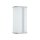 LED Wandlampe Metall Glas in Chrom IP44 H:30 cm 4000 K