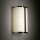 LED Wandlampe Metall Glas in Chrom IP44 H:30 cm 4000 K
