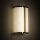 LED Wandlampe Metall Glas in Messing IP44 T:11,5 cm
