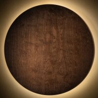 LED Wandlampe indirekt Holz warmweiß 22 W B:75 cm...