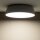 Blendarme Deckenlampe Metall E27 Ø58 cm Grau wohnlich