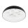 Runde Deckenlampe Schwarz E27 Ø78 cm blendarm wohnlich