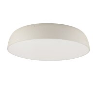 Runde Deckenlampe Metall E27 10-flammig L:78 cm in Grau
