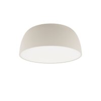 Deckenleuchte Metall Grau wohnlich E27 &Oslash;38 cm 3-flammig