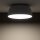 Deckenlampe Metall Weiß 3-flmg gemütlich E27 38 cm rund