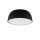 Schwarze Deckenlampe Metall 3-flmg gemütlich E27 Ø38 cm