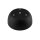 Schwarze Deckenlampe Metall 3-flmg gemütlich E27 Ø38 cm