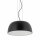 Hängelampe Schwarz Metall Ø38 cm rund E27 verstellbar