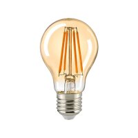 Vintage Leuchtmittel LED E27 in Gold 2500 K 720 lm...