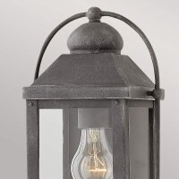 Außenleuchte Vintage Glas Aluminium E27 IP44 33,5...
