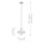 Deckenlampe außen verstellbar max. 1,3 m Schwarz E27 IP44
