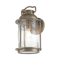 Au&szlig;enwandleuchte E27 IP44 40,4 cm hoch Vintage Glas...
