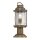 Sockelleuchte Aluminium Glas E27 IP44 47,1 cm Vintage