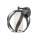 Außenwandlampe Metall Glas E27 IP44 H: 28,2 cm dekorativ