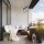 Außenlampe Veranda E27 IP44 H: max. 211,8 cm verstellbar