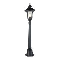 Stehleuchte außen Aluminium Glas IP44 115 cm...