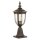 Sockelleuchte Garten IP44 46,6 cm hoch Rustikal in Bronze