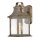 Wandlampe außen E27 IP44 H: 34,9 cm in Bronze Vintage