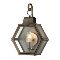 Außenlampe Wand H: 48 cm IP44 E27 Vintage Design in...