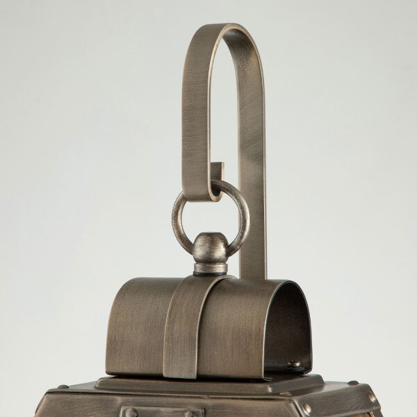 Vintage Außenwandleuchte in Bronze H: 41,8 cm IP44 E27