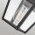 Außenlampe Wand IP44 35,1 cm hoch Schwarz E27 Rustikal