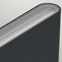 LED Außenleuchte Wand mit Farbwechsel B: 13,5 cm Up...