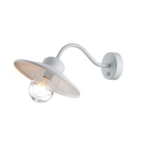 Wandlampe au&szlig;en Bewegungssensor Edelstahl Glas IP44...
