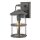 Wandlampe außen E27 IP44 36,6 cm hoch Aluminium Glas