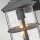 Wandlampe außen E27 IP44 36,6 cm hoch Aluminium Glas