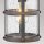 Wandlampe außen E27 IP44 36,6 cm hoch Aluminium Glas