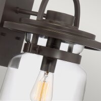 Wandleuchte außen Vintage E27 IP44 49,2 cm hoch in...