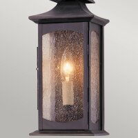 Wandleuchte außen Vintage E14 IP44 35,6 cm hoch