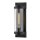 Außenlampe Wand Eingang 35,6 cm hoch IP44 E27 Schwarz